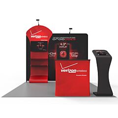 10ft Custom Booth Package E