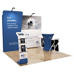 10ft Custom Booth Package N