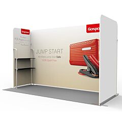 10ft Custom Booth Package P