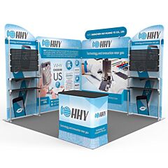 10ft Custom Booth Package Q
