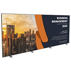 20ft Wide InstaLoc Display Wall