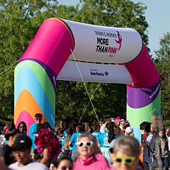 Custom Komen Inflatable Arch