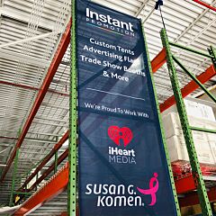 Pallet Racking Frame Banners