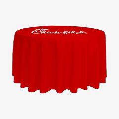 5ft Round Tablecloth - Chick-fil-a
