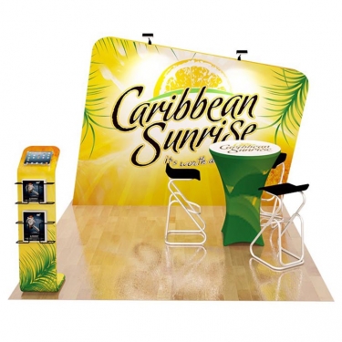 10ft Custom Booth Package L