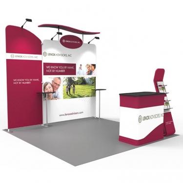 10ft Custom Booth Package R