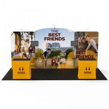 10x20 InstaStretch Booth 1