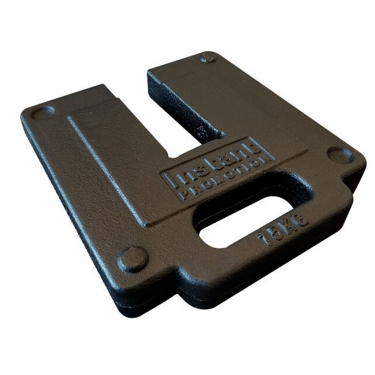 33lb Weight Plate Black