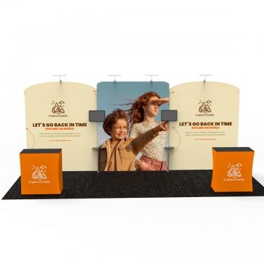 10x20 InstaStretch Booth 11