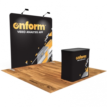 8ft InstaStretch Straight Backdrop