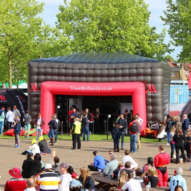 Inflatable Cube Tents