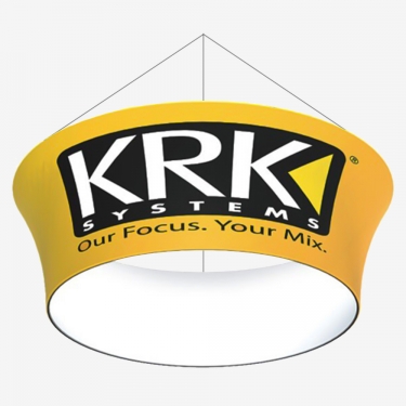 Tappered Circle Banner