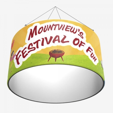 Circle Hanging Banner