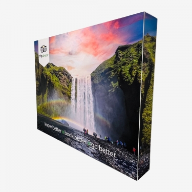 InstaPop Pro 10ft Backdrop - Side View