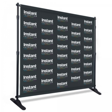 IP Telescopic Step & Repeat Banner Stand