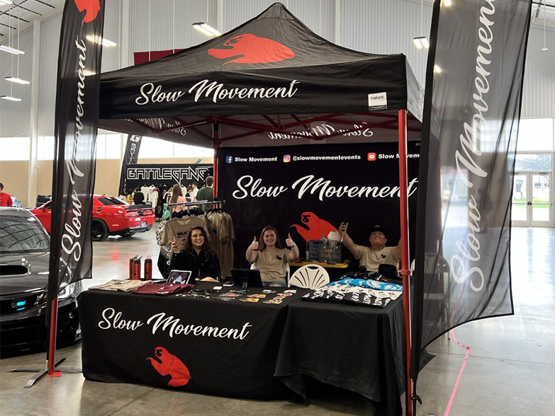 How Slow Movement Boosted Brand Awareness with a Custom Tent