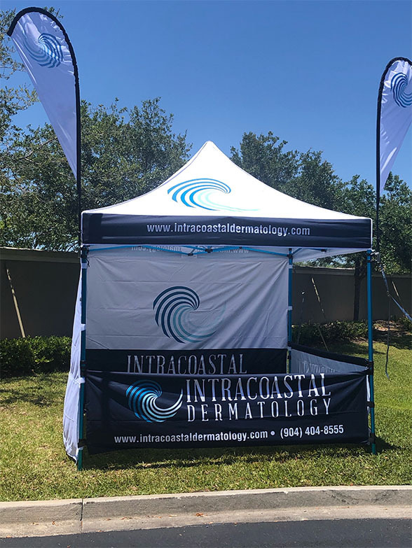 Intracoastal Dermatology Custom Tent Kit